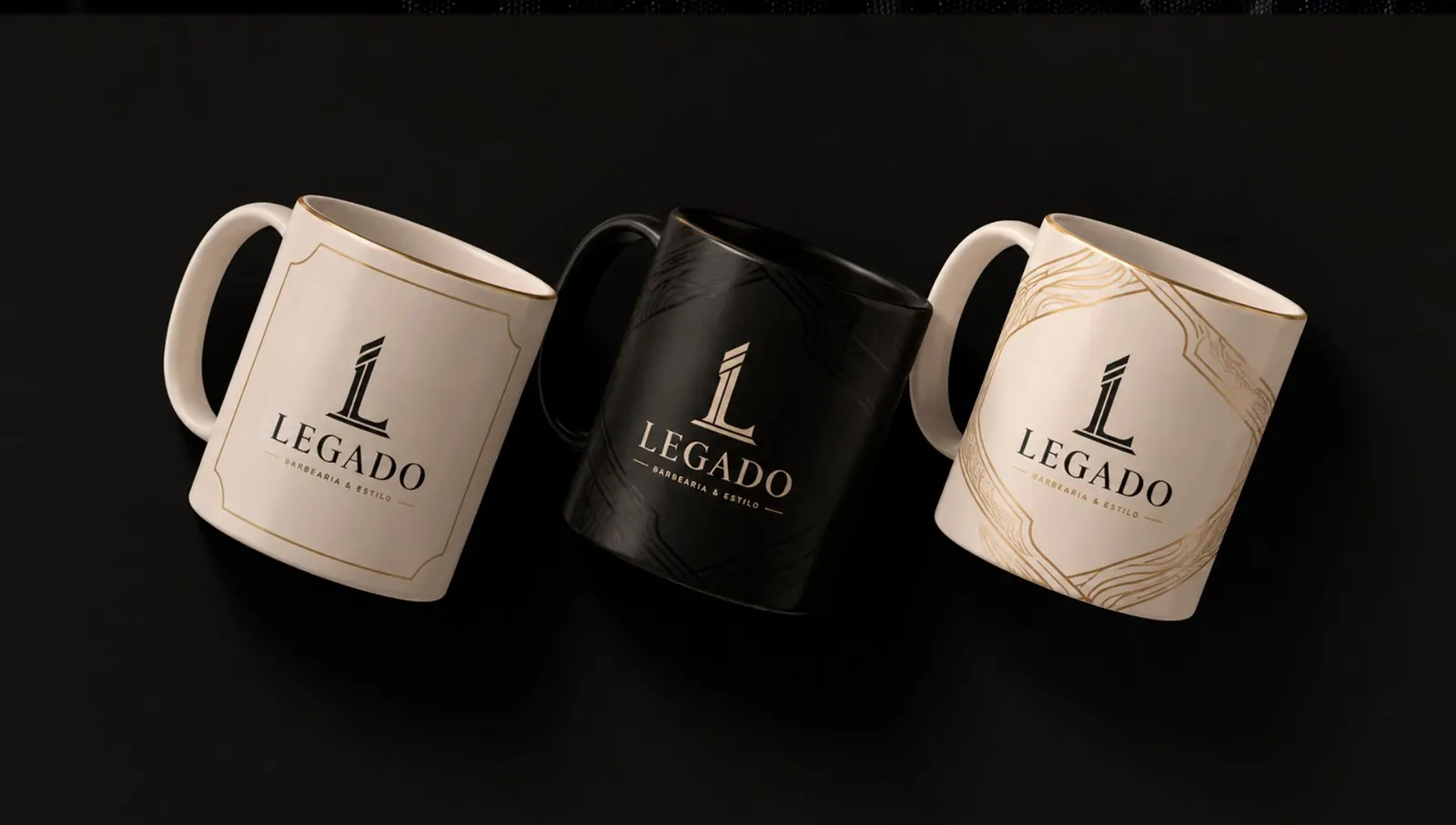 Legado Barbearia & Estilo — Canecas