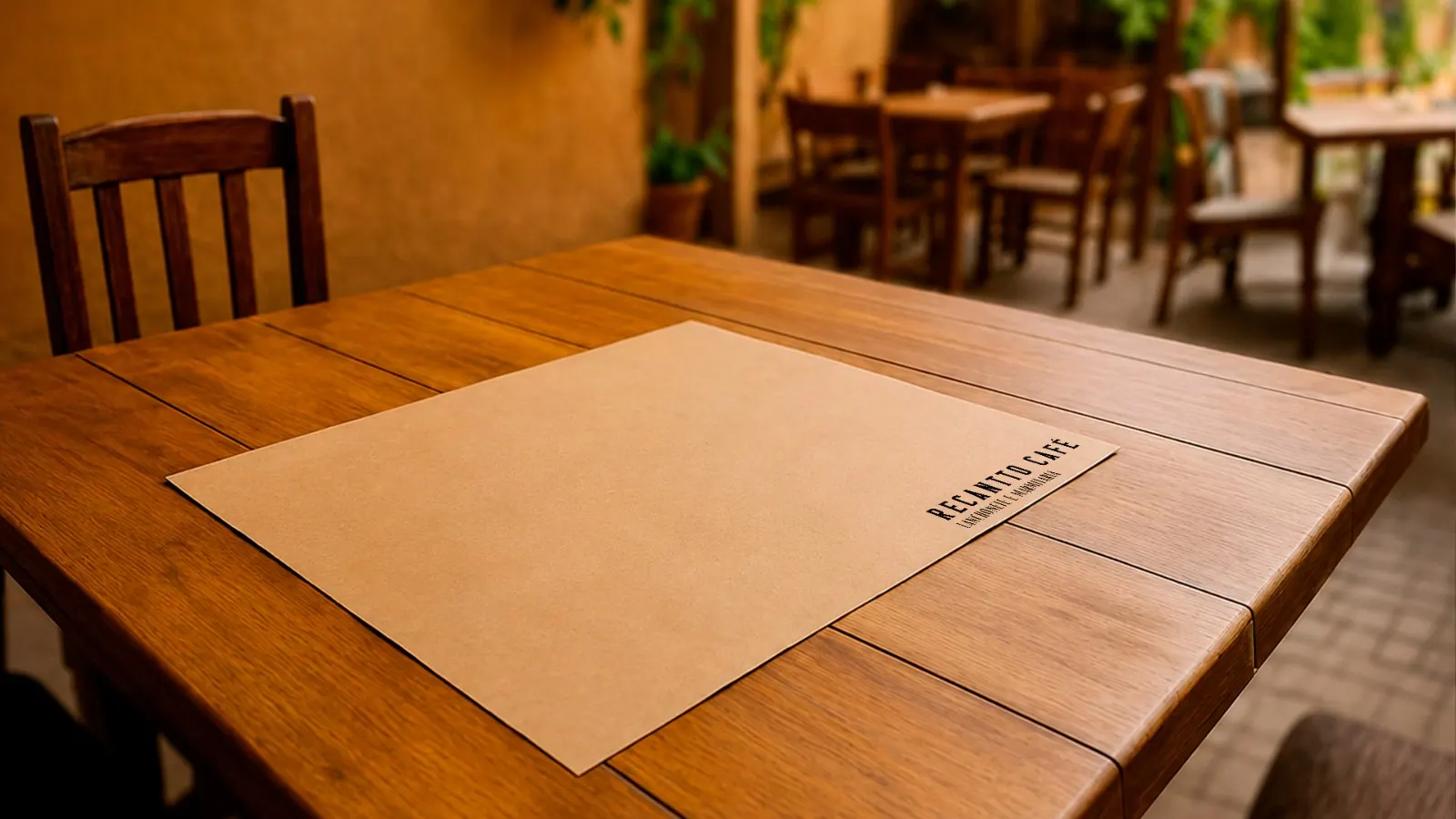 Recantto Café — Jogo americano