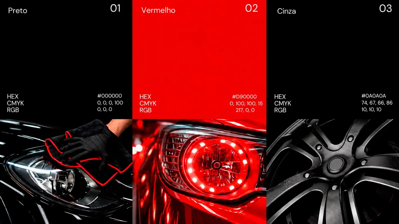 Velkar Studio Automotivo — Paleta